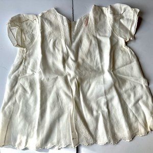 Vintage 1940's - 50's ImportedHand Made Infant Dress